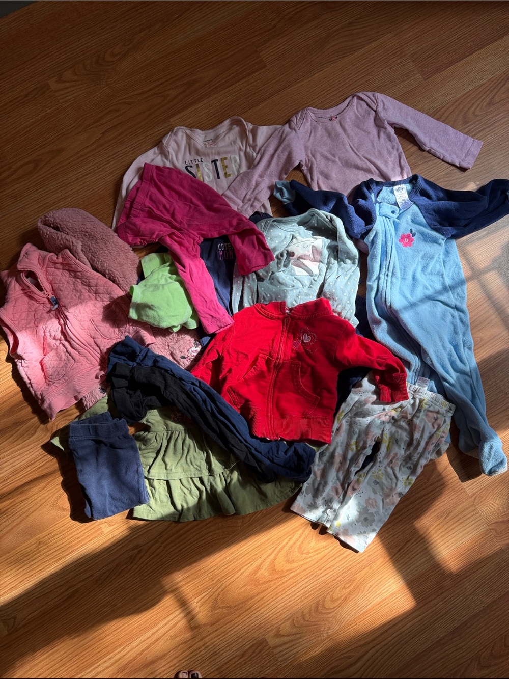 💰BOGO FREE 16 piece 12 Month Baby Girl Clothing Bundle